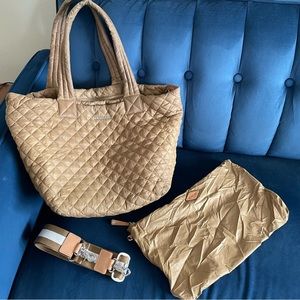 MZ Wallace Metro Tote Deluxe in Carmel